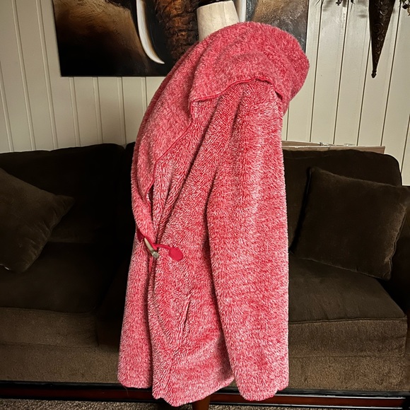 “Jasmine & Ginger” Size Large Plush Pink Robe - Picture 11 of 11